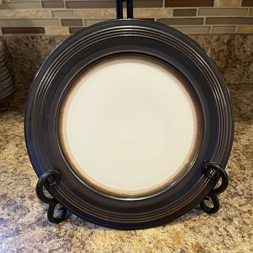 Food Network Braise Stoneware Salad Plate 8.25”